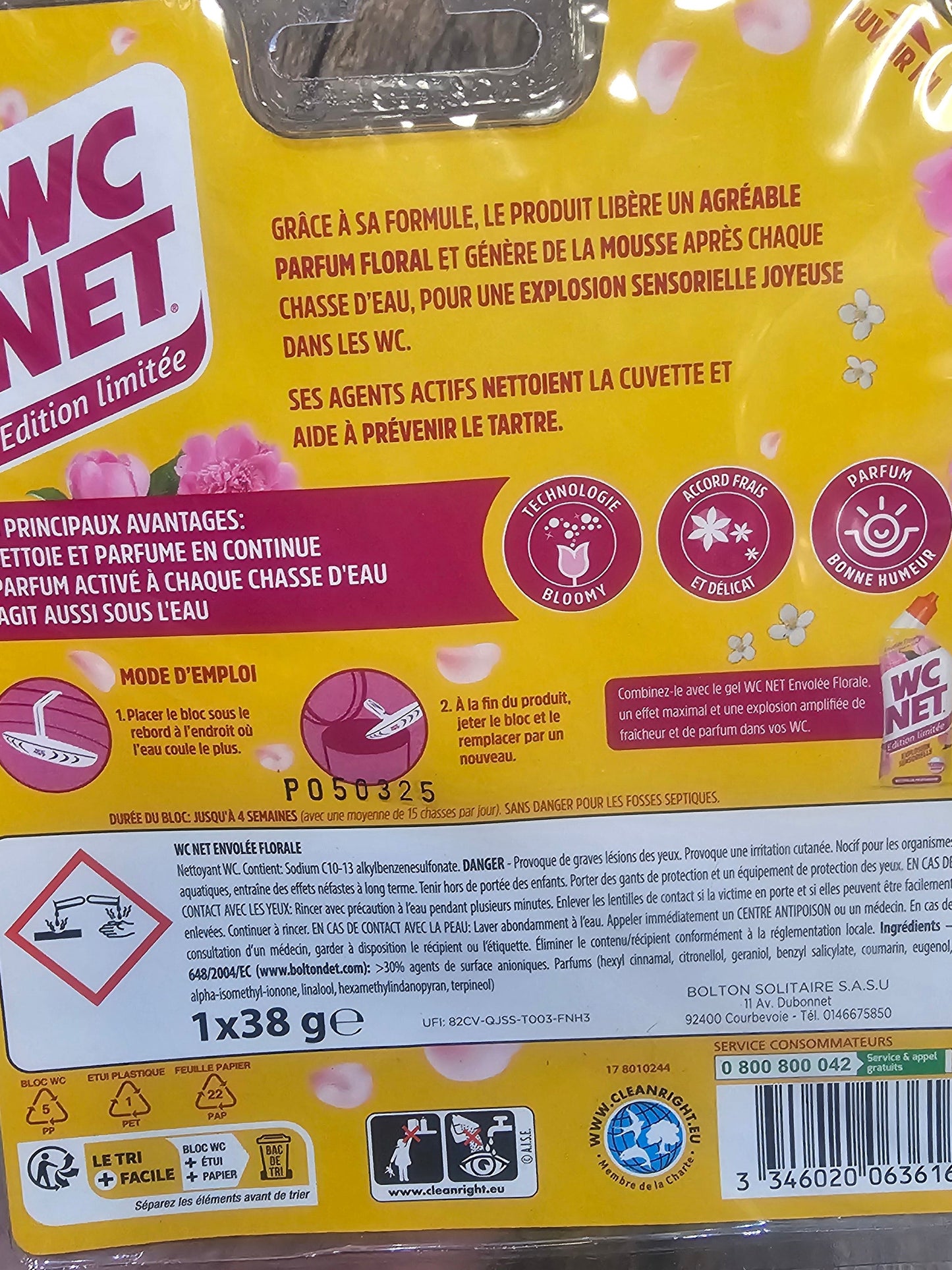 WC Net Sensorial Explosion limited edition toilet rim blocks