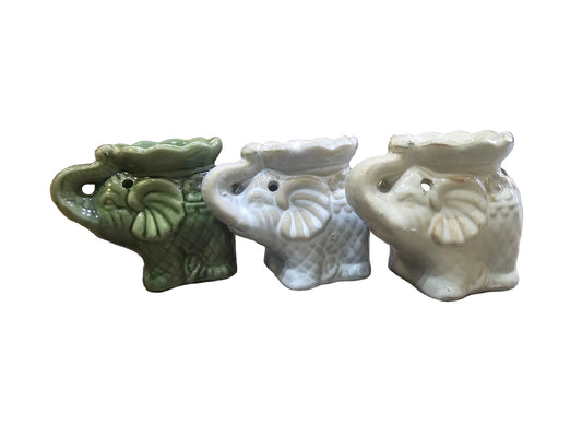 Myga Elephant Oil Burner - available in 3 colours