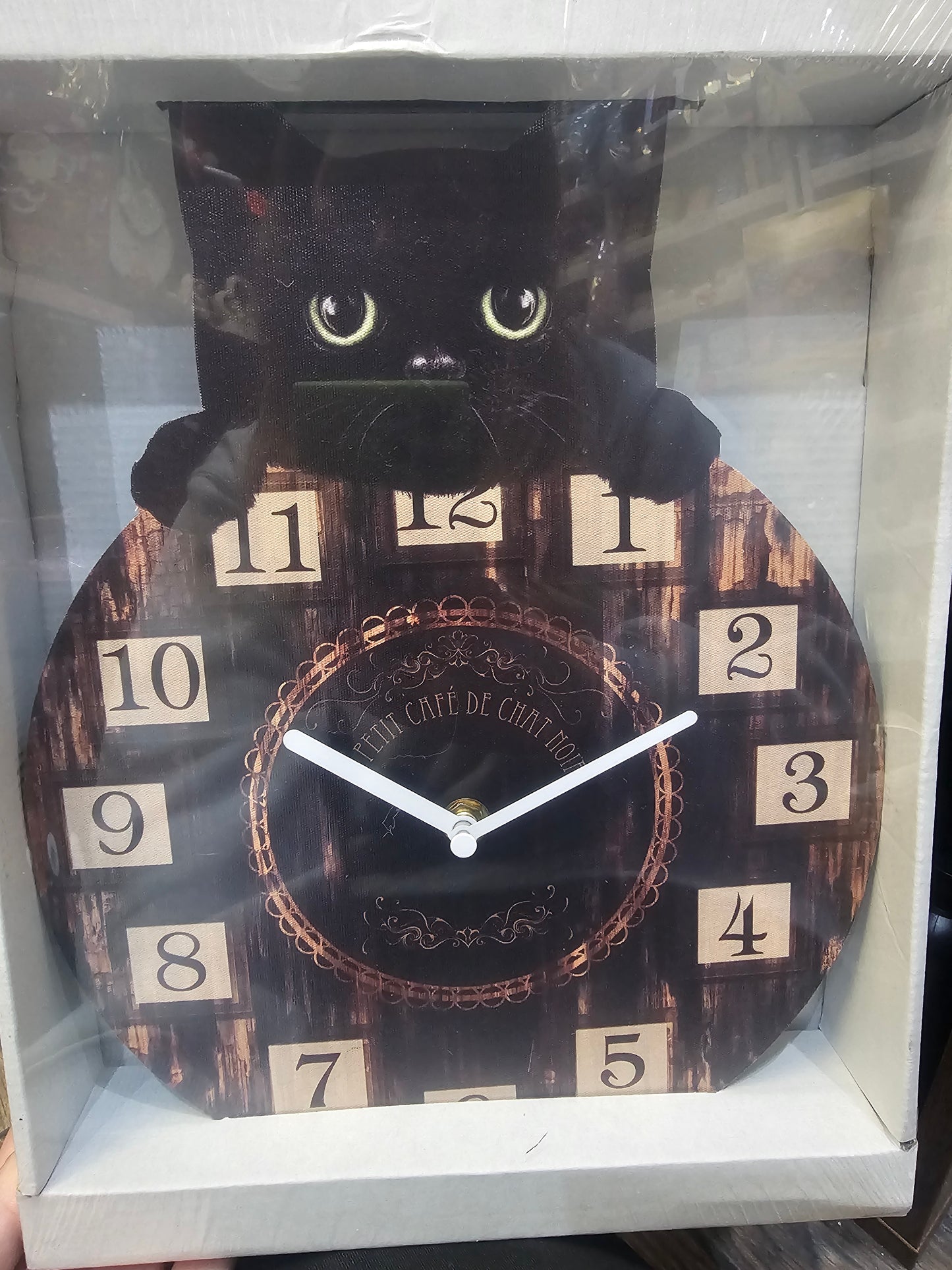 Kitten Tickin' Wall Clock