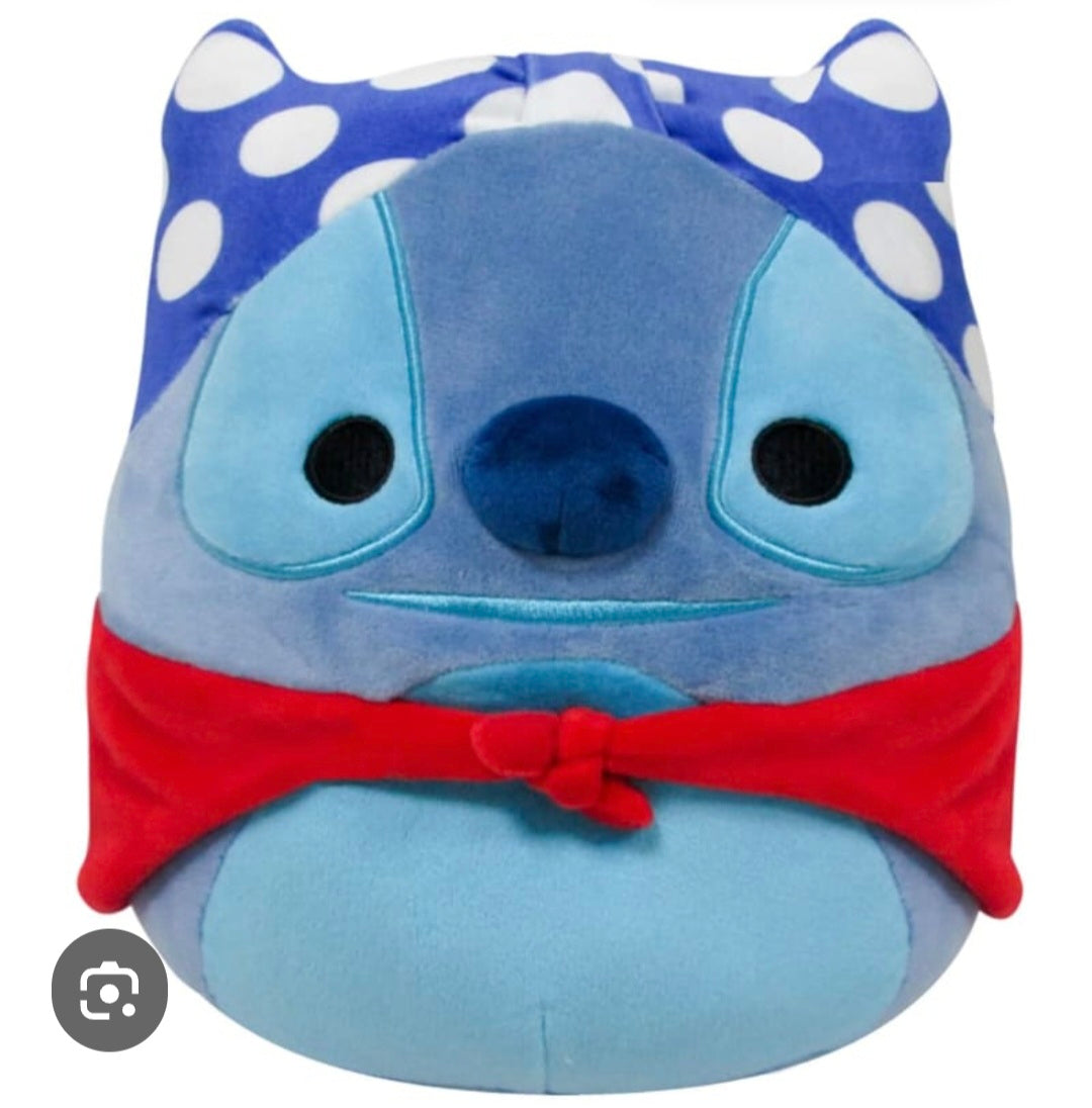 8-inch Squishmallows plush toy featuring Disney's Stitch