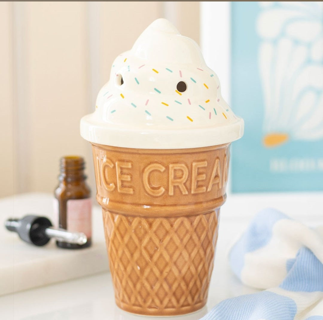 Ice Cream Cone Oil Burner