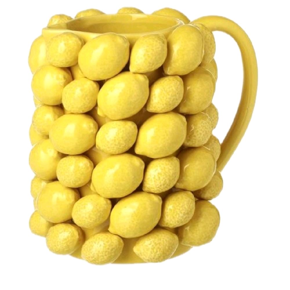 3D Lemon Jug - Perfect for Your Kitchen - 20.5cm - Drinkware Serving