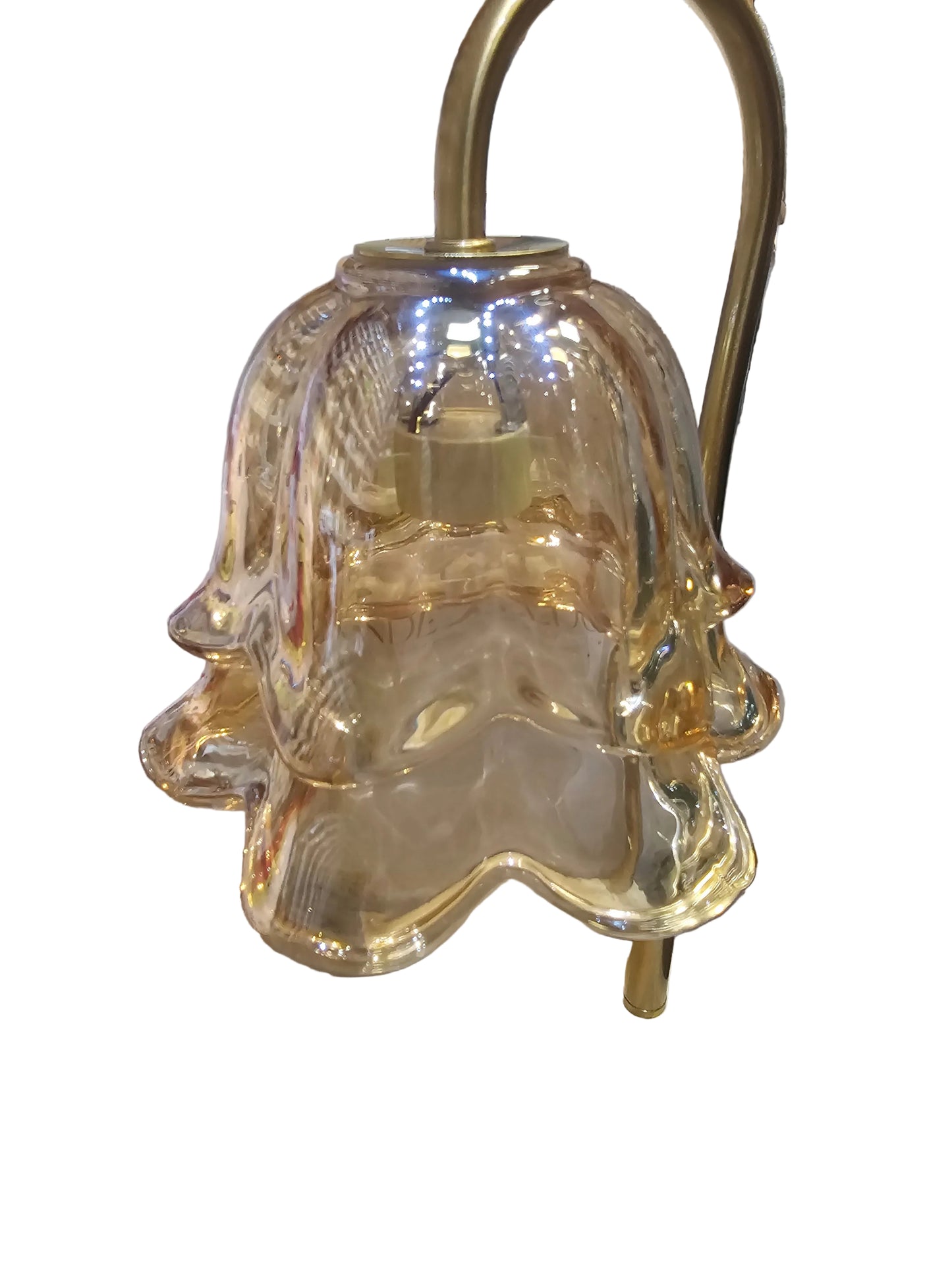 Double Shade Glass Candle warmer Lamp