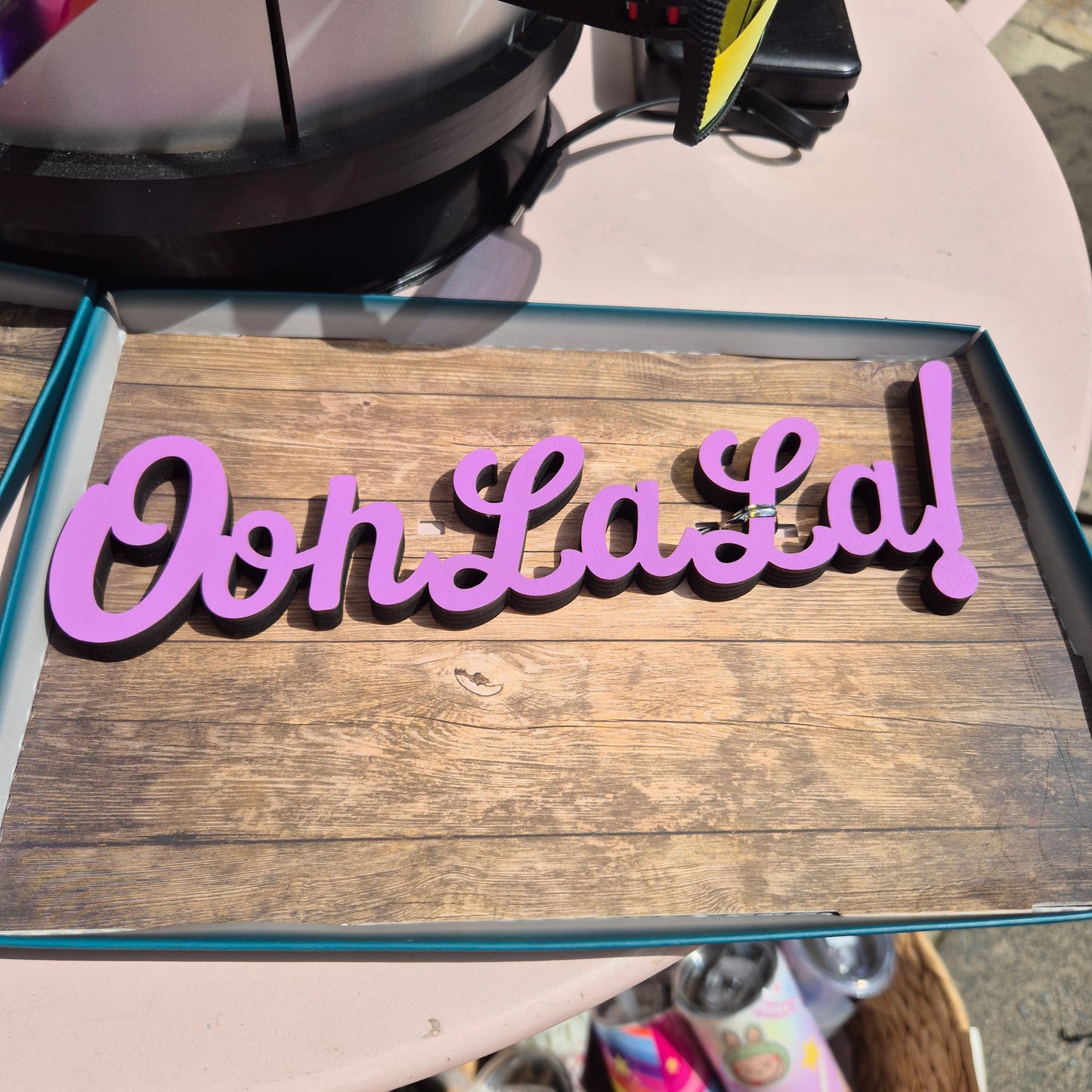 Wooden plaque choice of 2