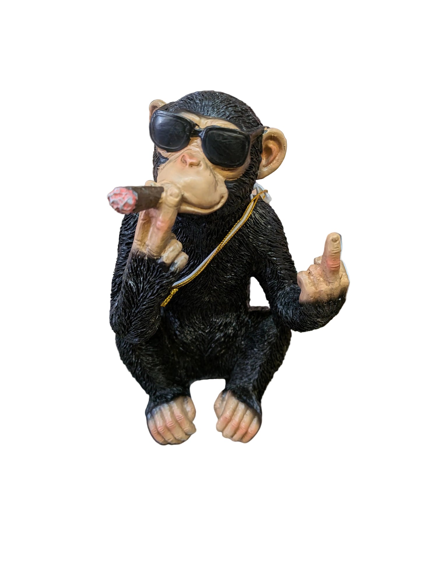Smoking Cheeky Monkey Statue