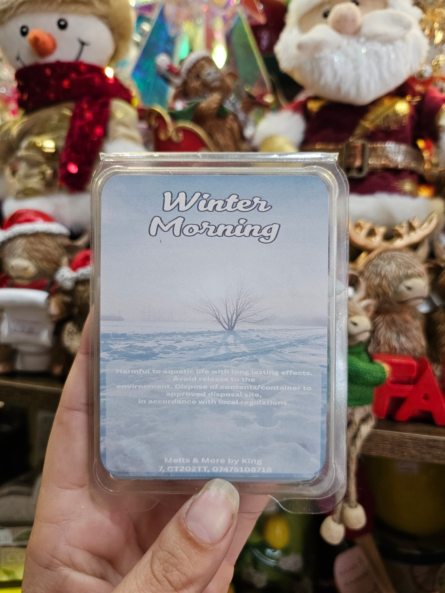 Extra Large Christmas Scents Wax Melt Bar 100g