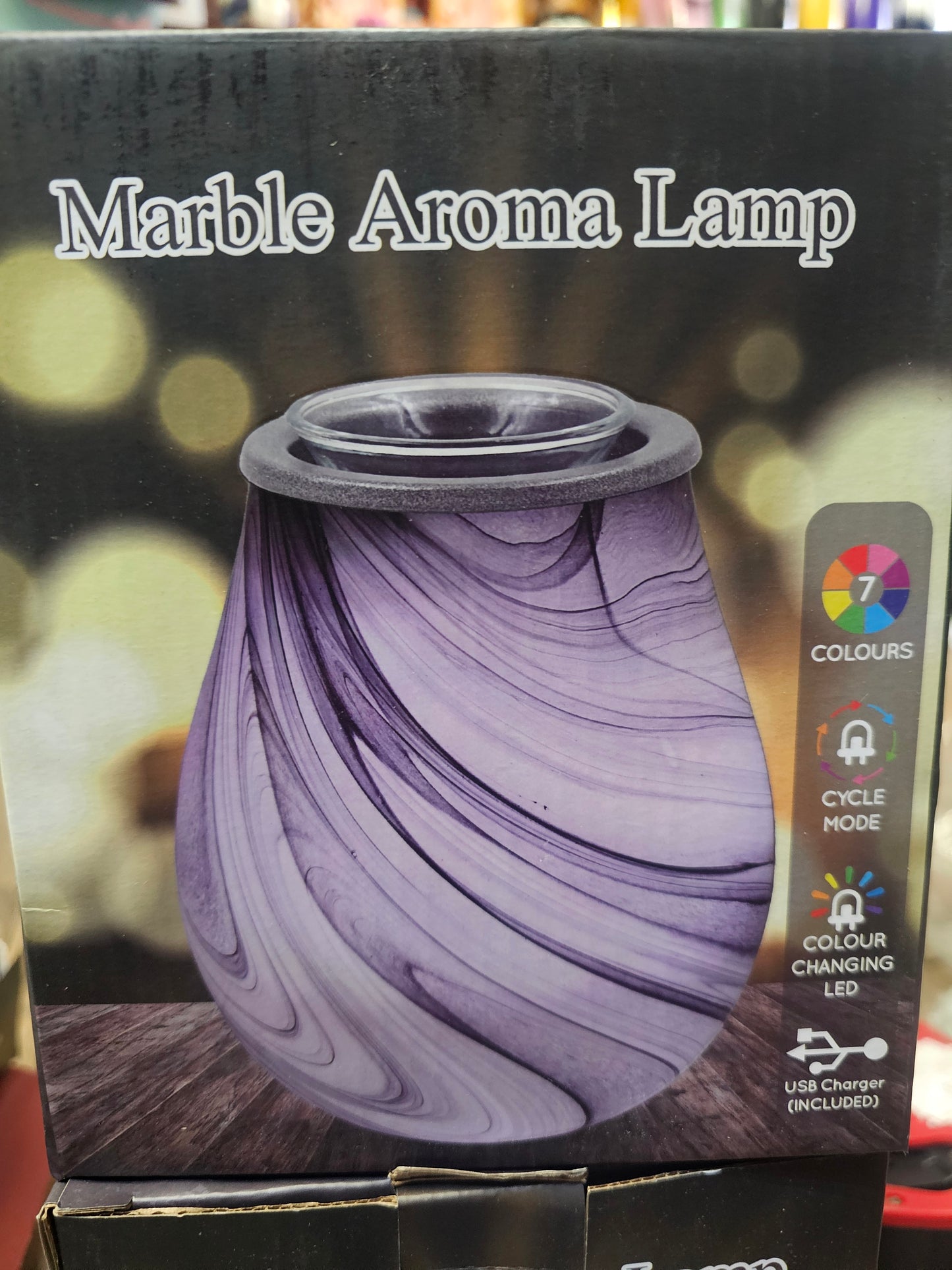 Desire Aroma Lamp Colour Change Marble
