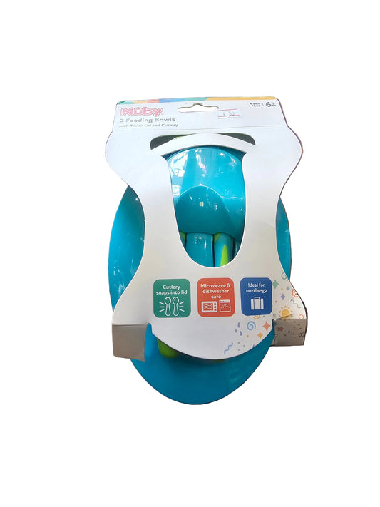 Nuby feeding bowls and cutlery