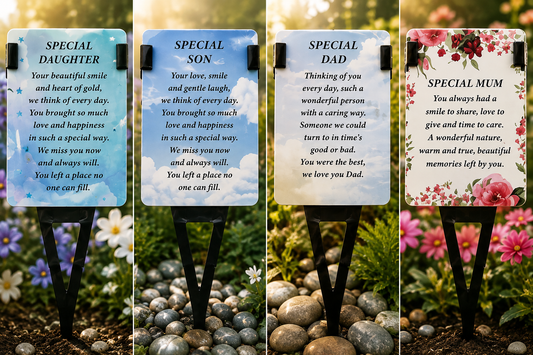 Memorial Stakes, Various Designs, For outdoor use