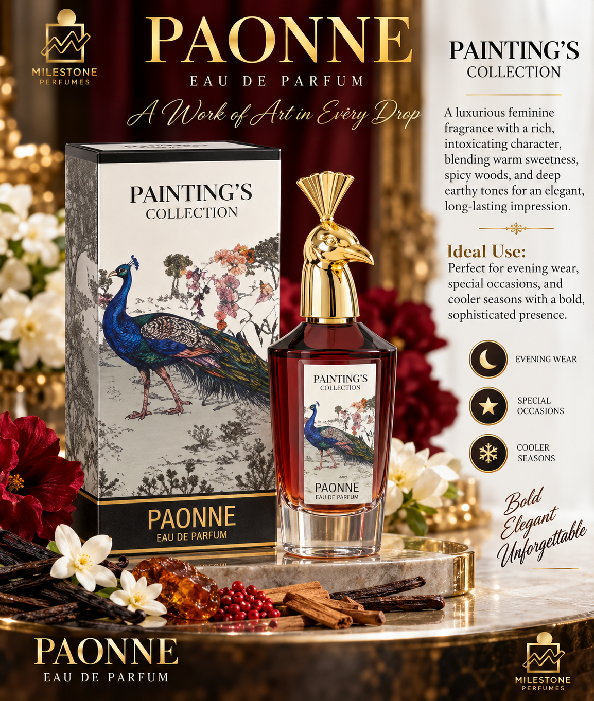 Paintings collection Paonne eau de parfum 100ml