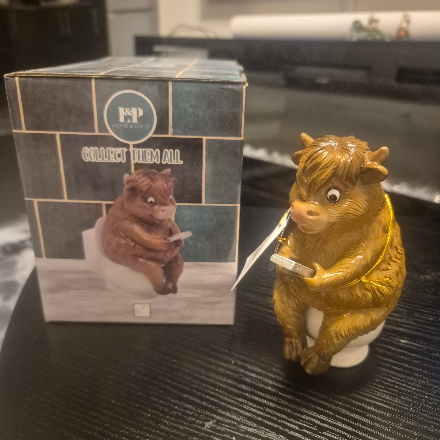 Take a Seat Highland Cow on Loo