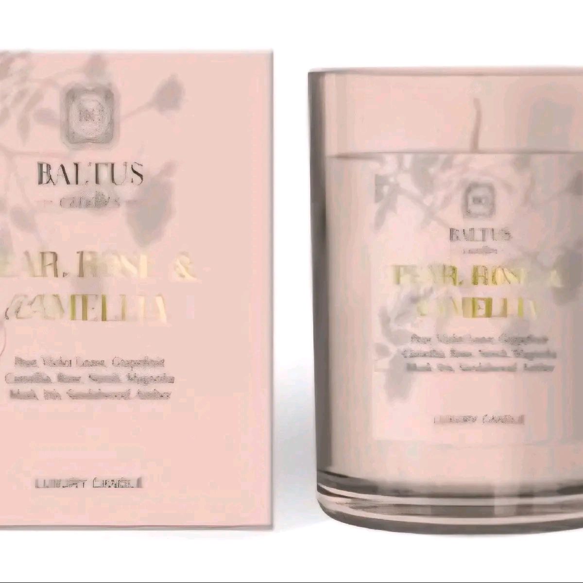 Luxe Lagom Luxury Candle Pot - Pear, Rose & Camellia