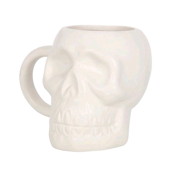 Dark Matter Skull Shaped Mug  - Drinkware Cup Washable