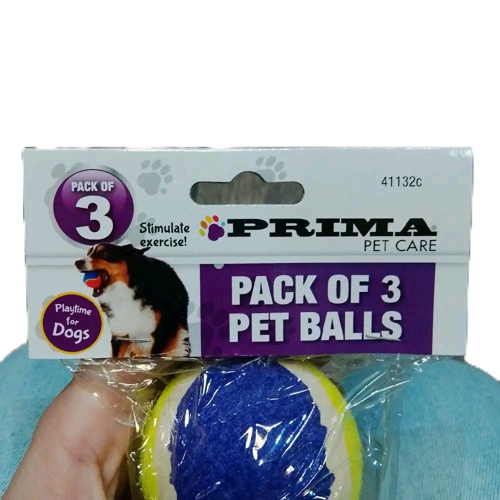Prima Pack of 3 Pet Balls