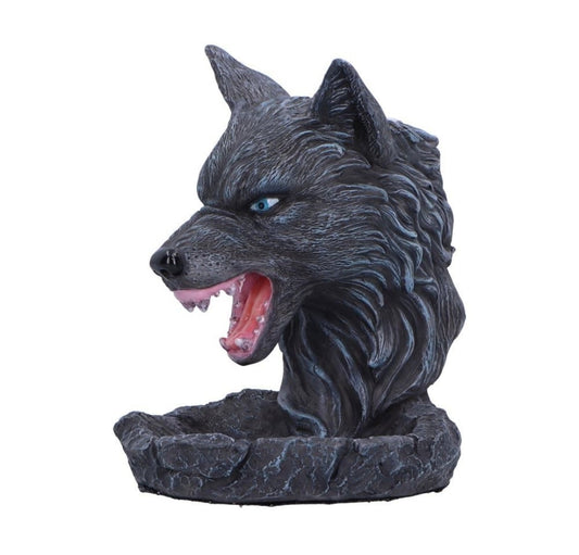 Dark Wolf Backflow Incense Burner 11.5cm