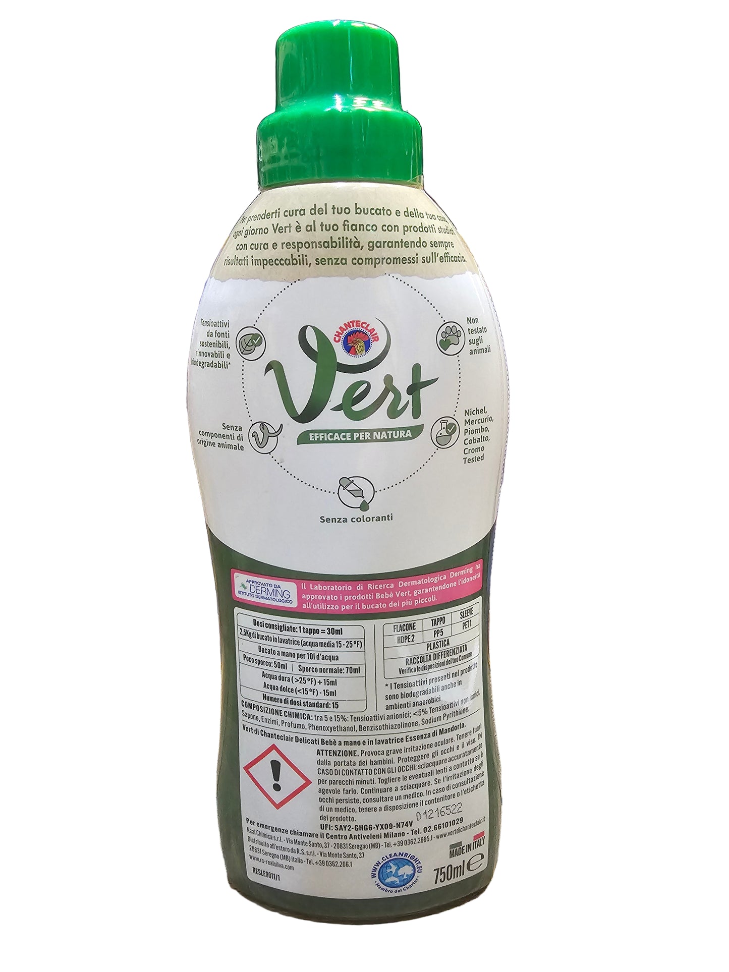 Chanteclair Delicate Baby Almond Laundry Detergent 750ml