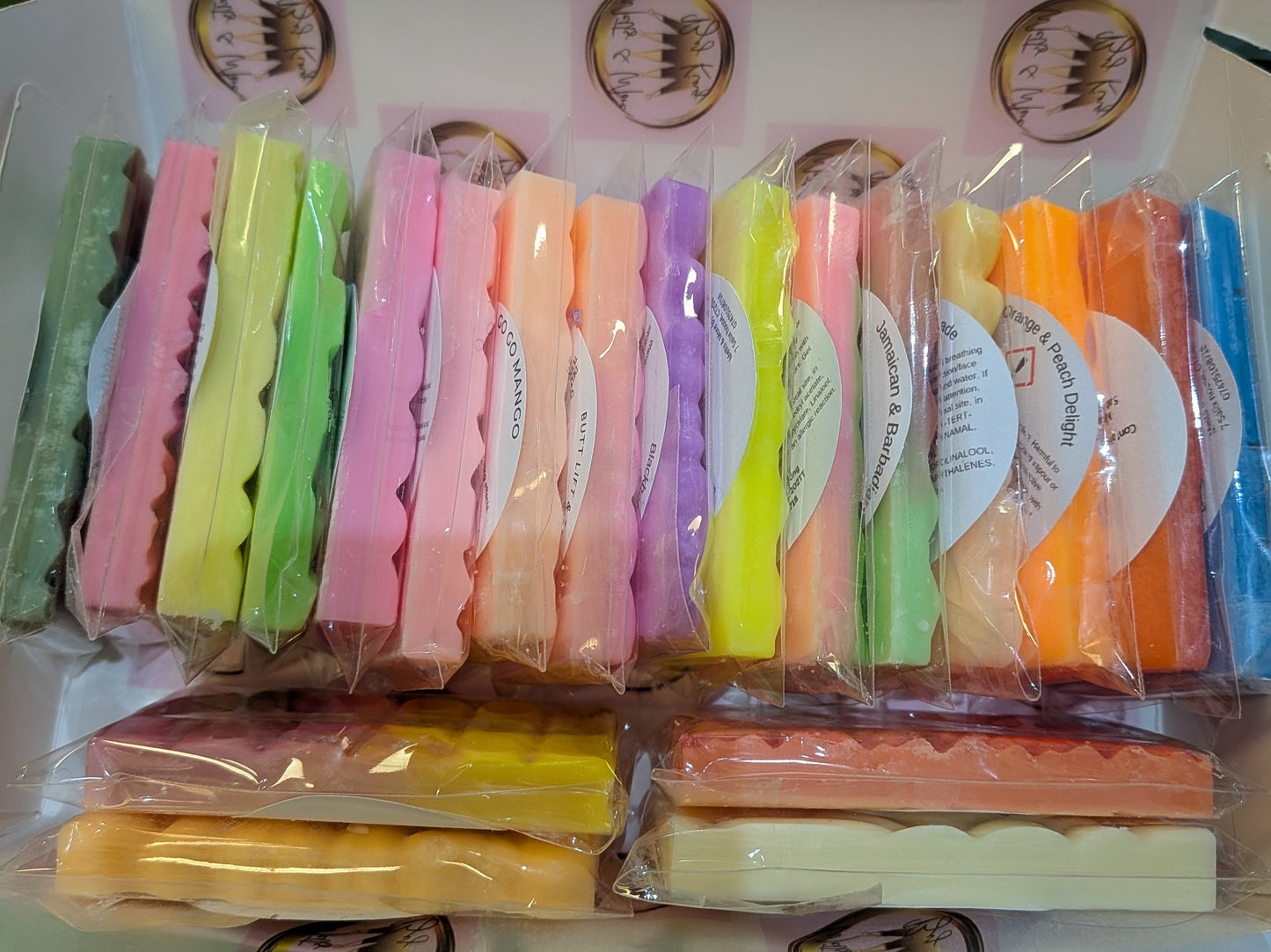 20 Fruity Wax Melt Bars