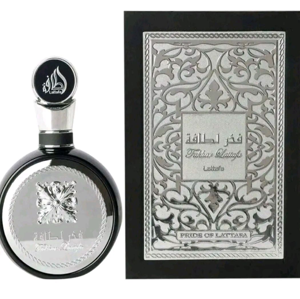Pride of lattafa silver men's fragrance 100ml