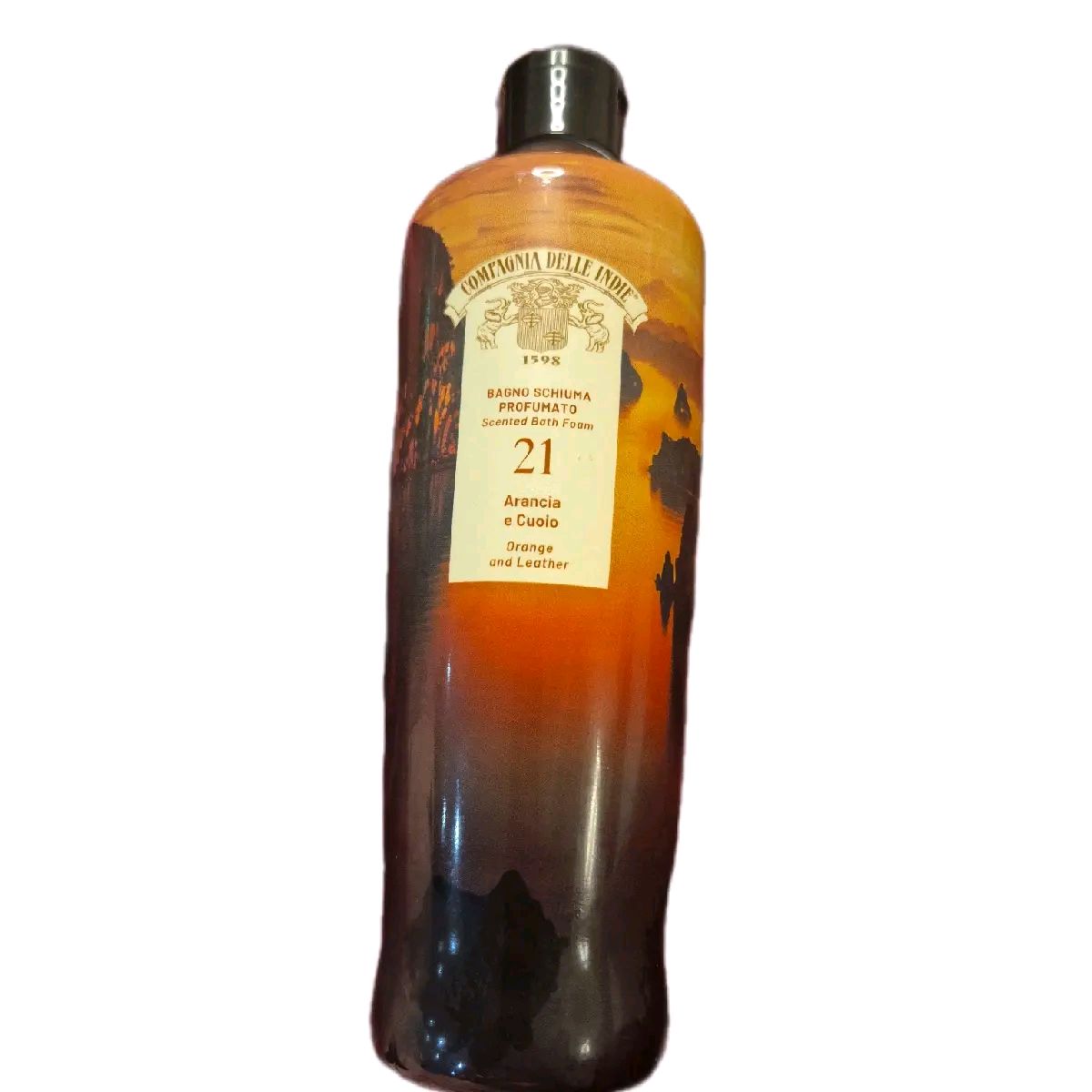 Compagnia delle Indie no 21 italian bath foam with orange and leather scent 500ml