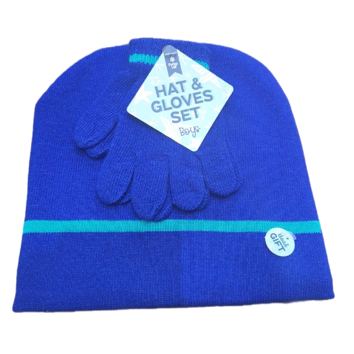 Kids Hat and Glove Set - Perfect Christmas Gift for Boys and Girls