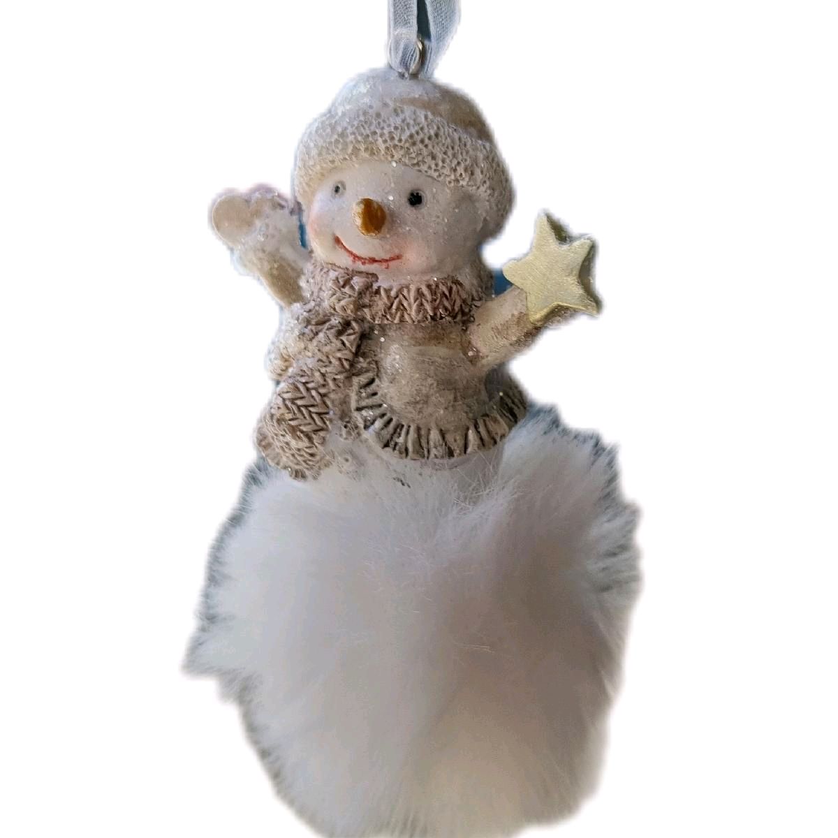 Snowman Hanging Christmas Ornament - 2 Designs for Festive Home Decor - Hangable Decoration