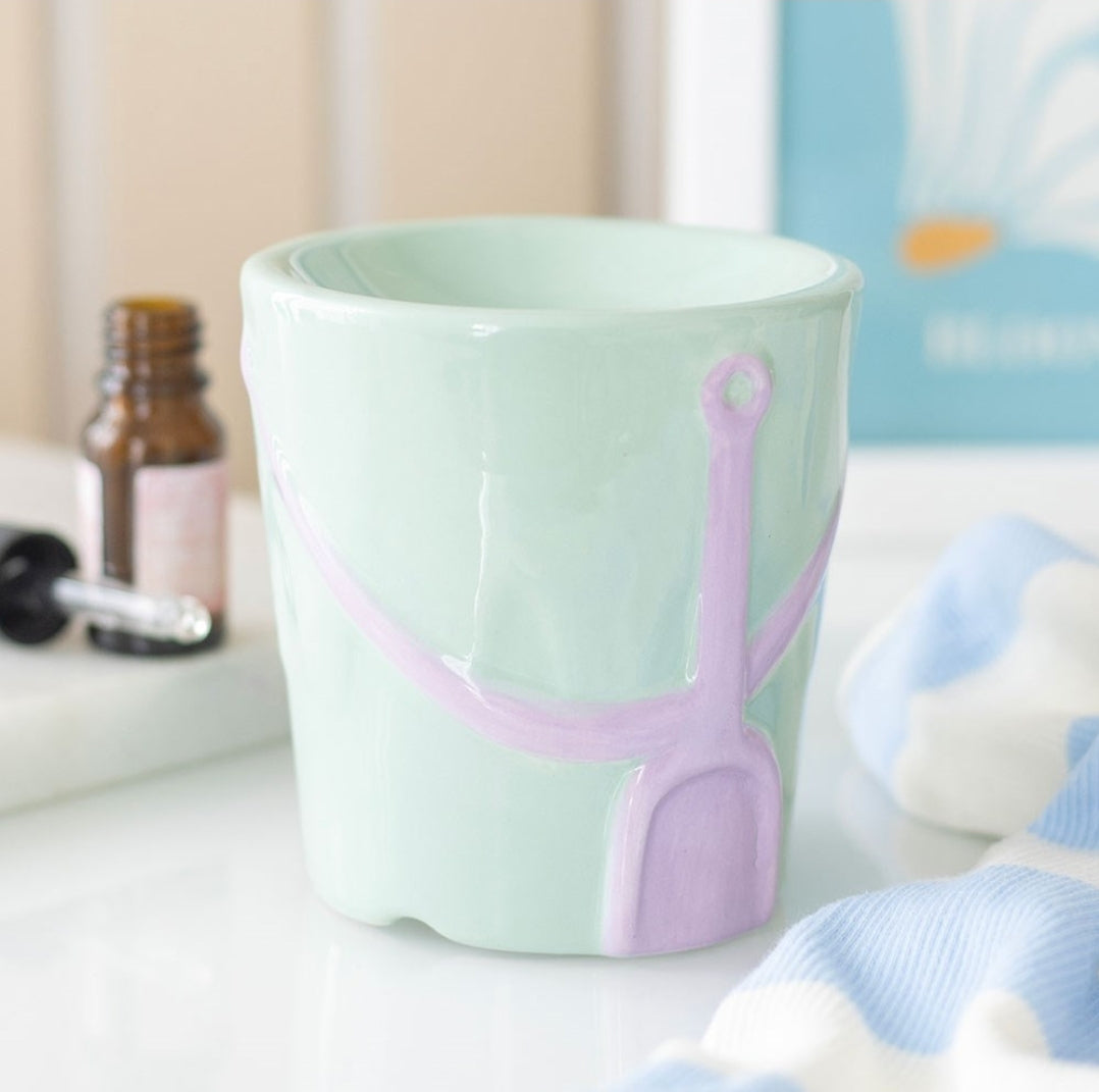 Pastel Bucket and Spade Oil Burner
