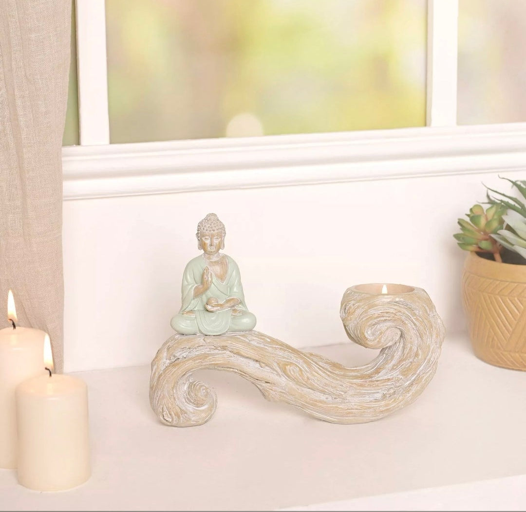 Juliana Buddha On A Branch Candle Holder