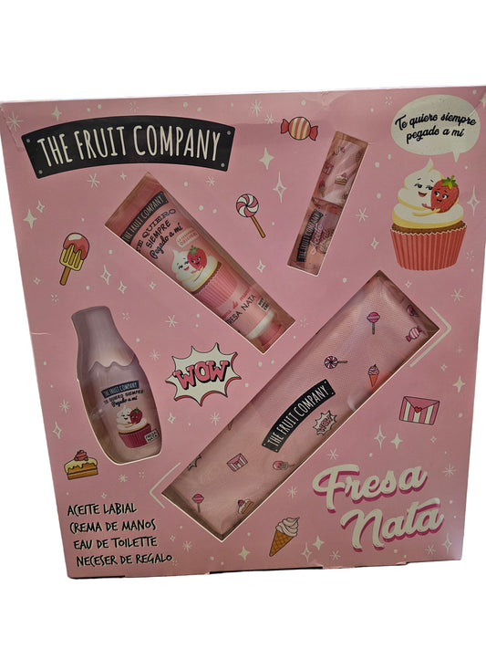 Fruit Company Gift Set with toiletry bag
