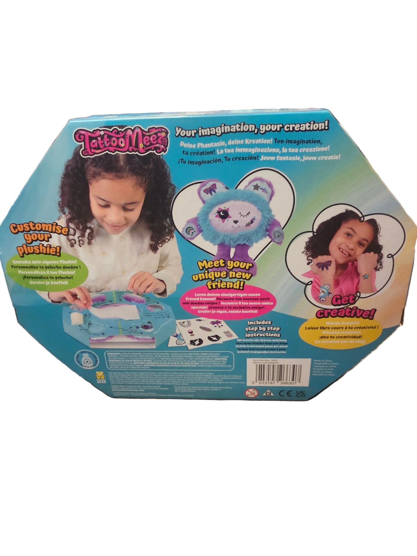 TattooMeez plush toys with tattoos