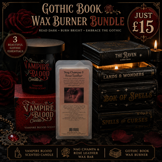 Gothic wax burner bundle