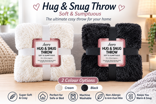 Hug & Snug Throw, 150 x 200cm