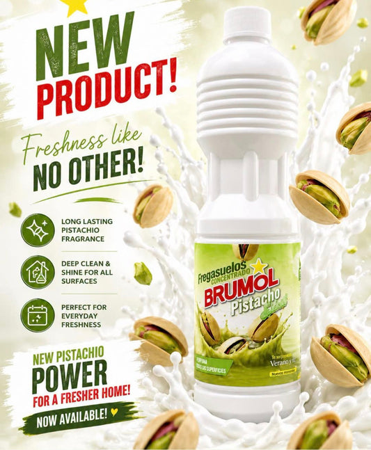 Brumol pistachio floor cleaner