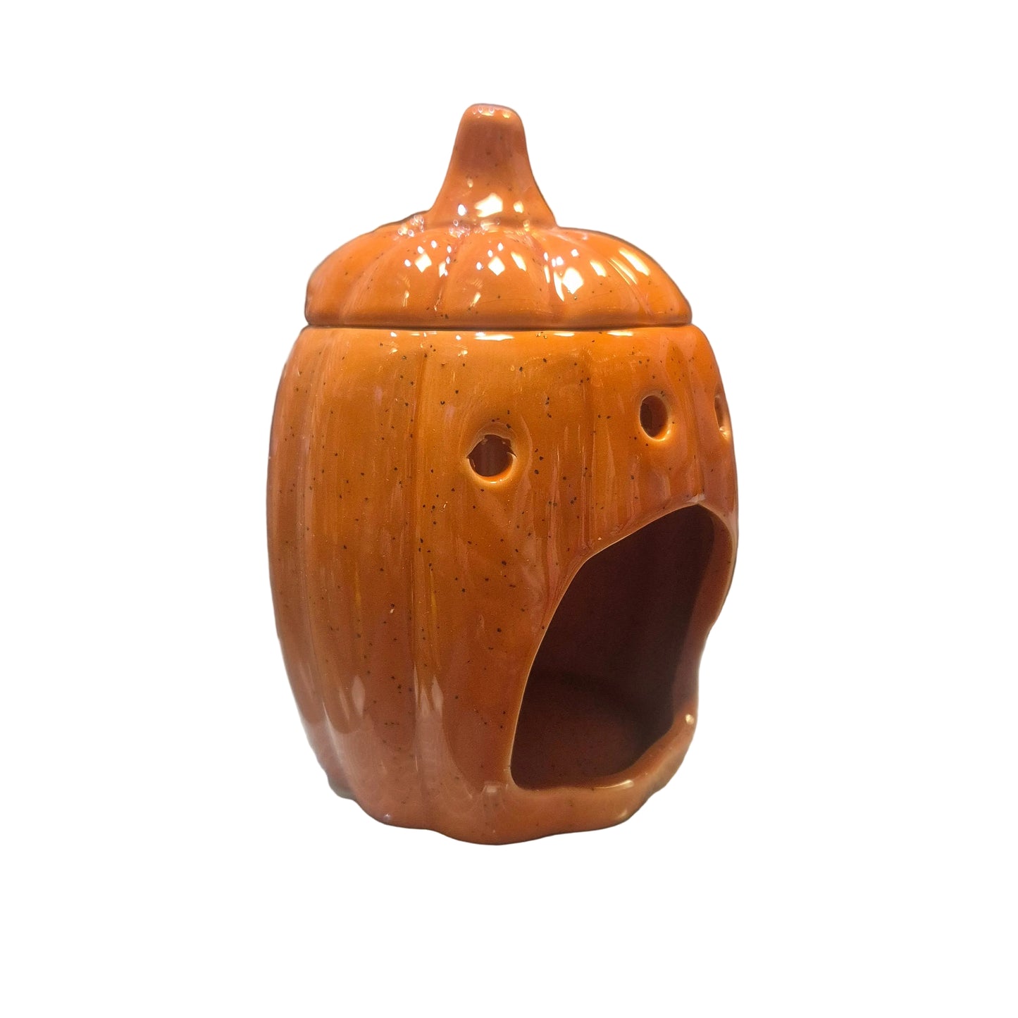 Orange or Green Ceramic Pumpkin Wax Melt Burner