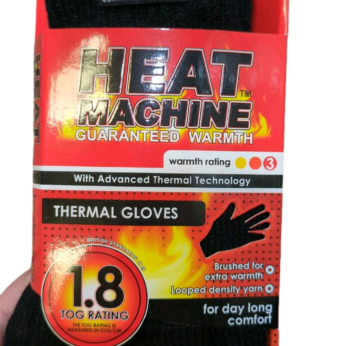 Men's Heat Machine Thermal Gloves - Winter Protection