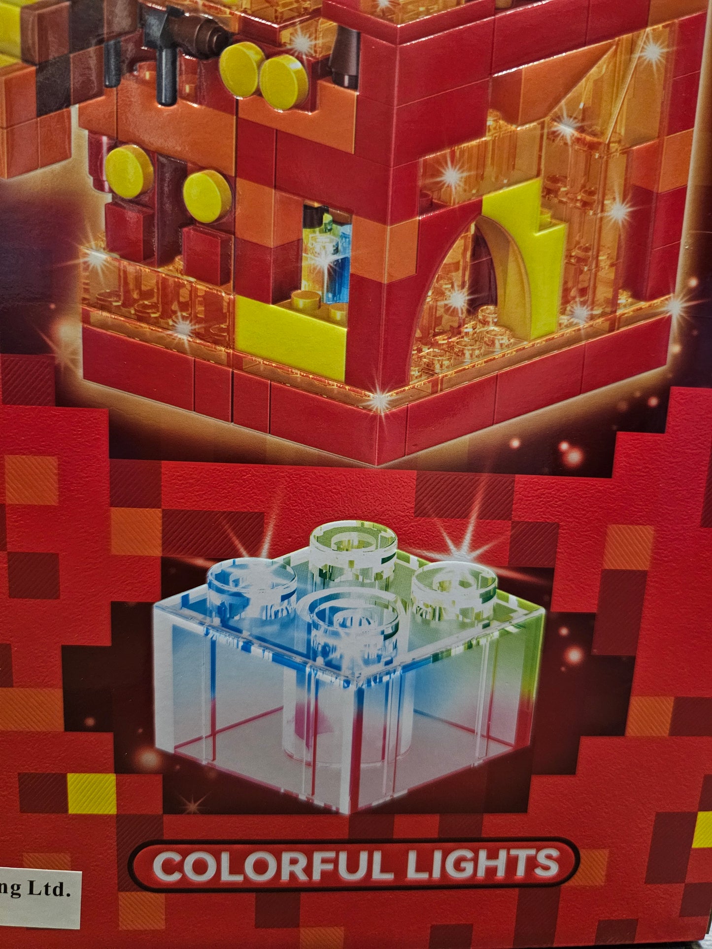 My World City of Light Lava Cave lego set