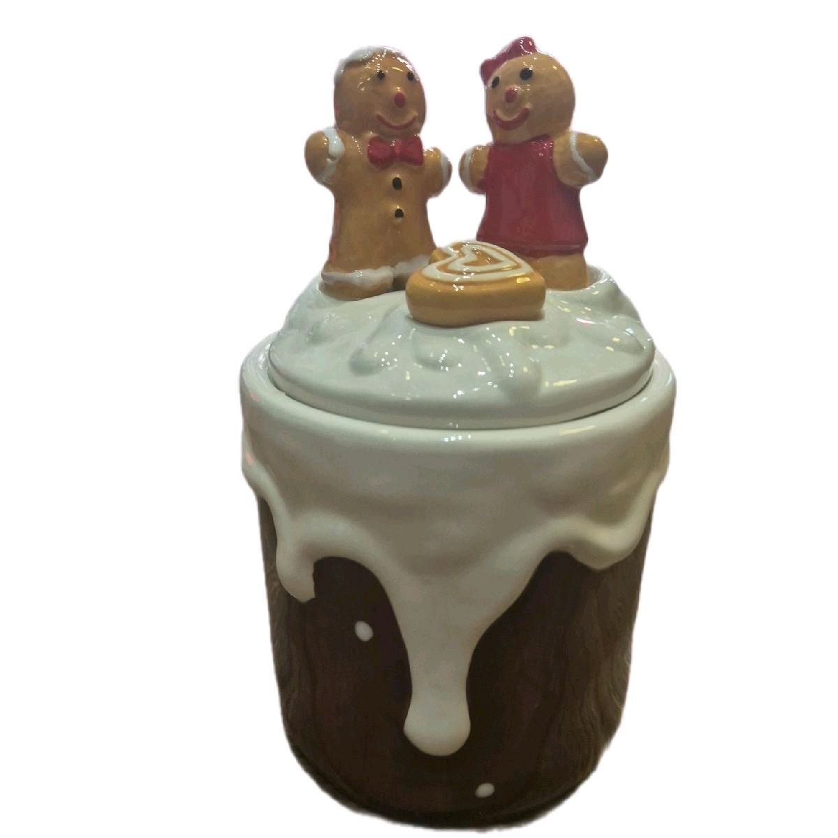 Gingerbread icing cookie jar Ceramic Kitchen