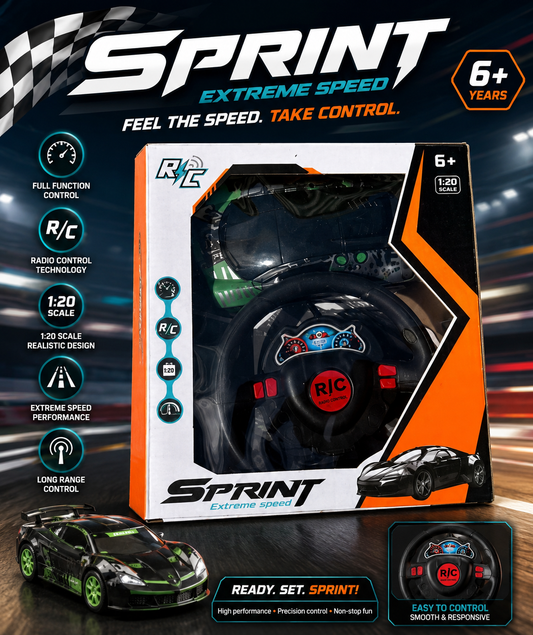 Sprint Extreme Speed car, intended for ages 6 and up