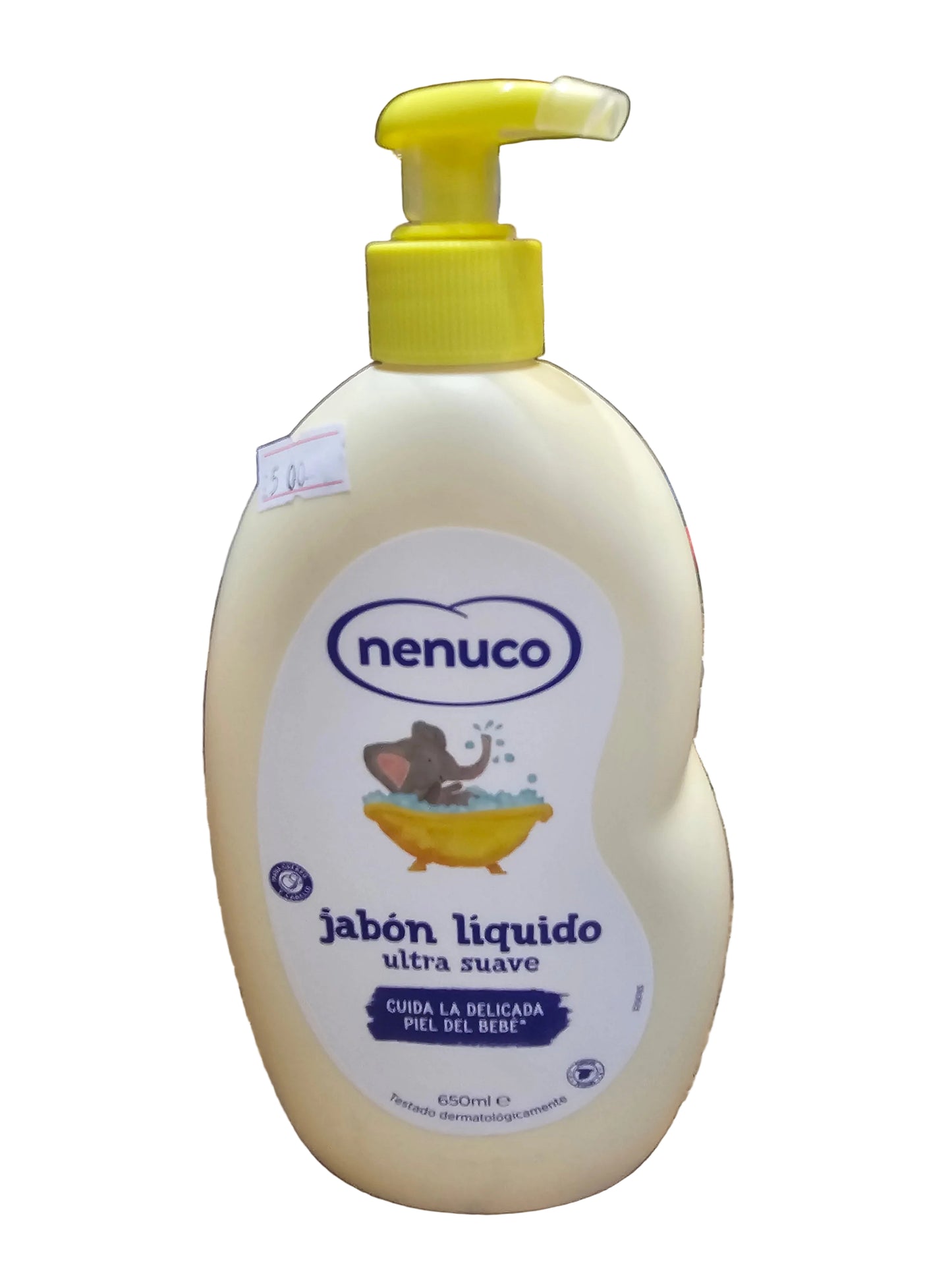 Nenuco baby bath products 650ml with pump lid