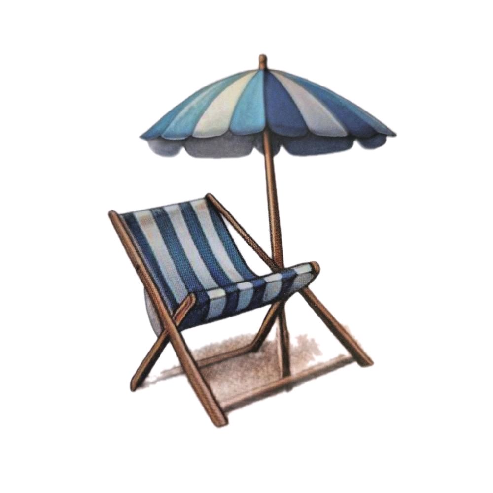 Seaside Coaster Set of 4 - Cork, Stylish Tableware