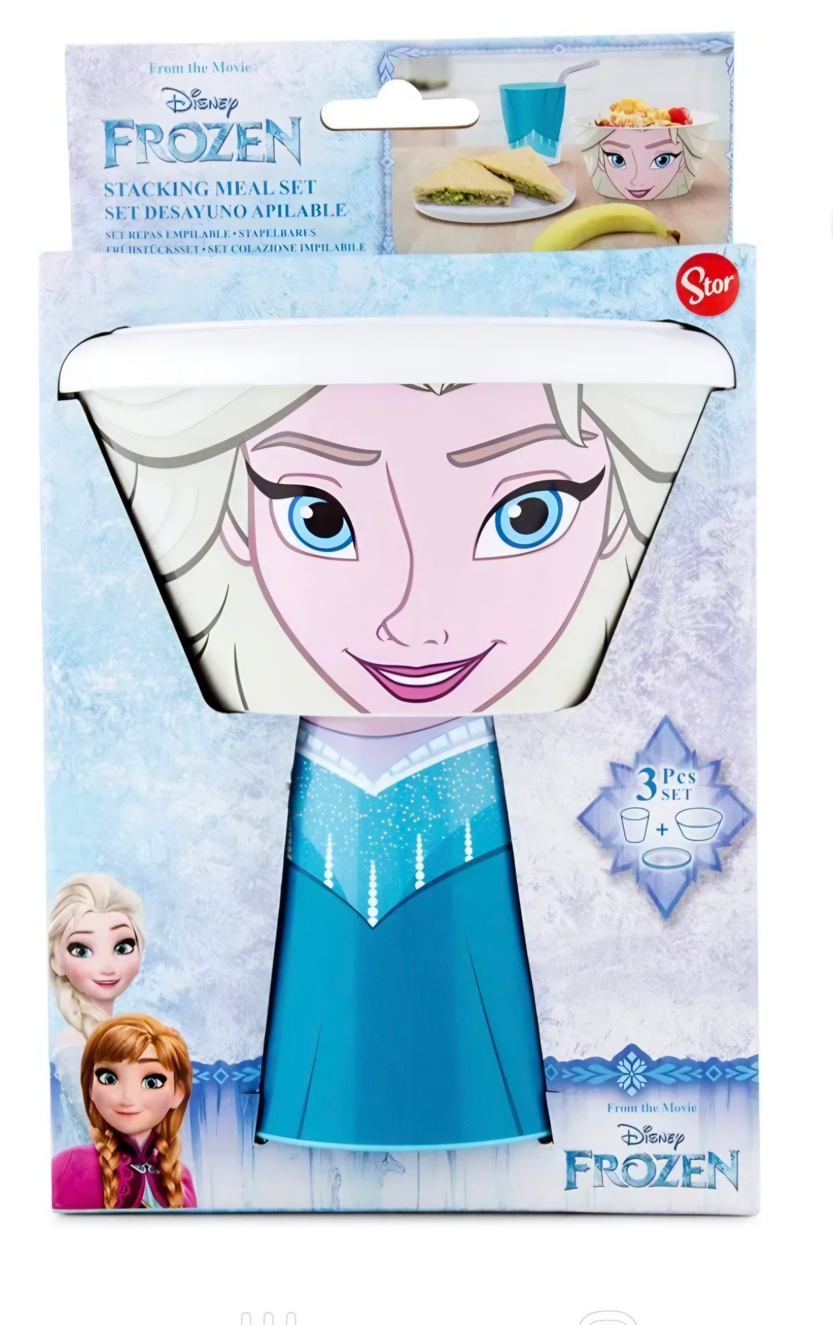 Disney Frozen
Elsa 3PC Stacking Meal Set