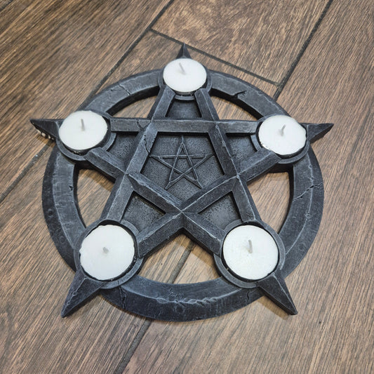 Gothic tealight holder
