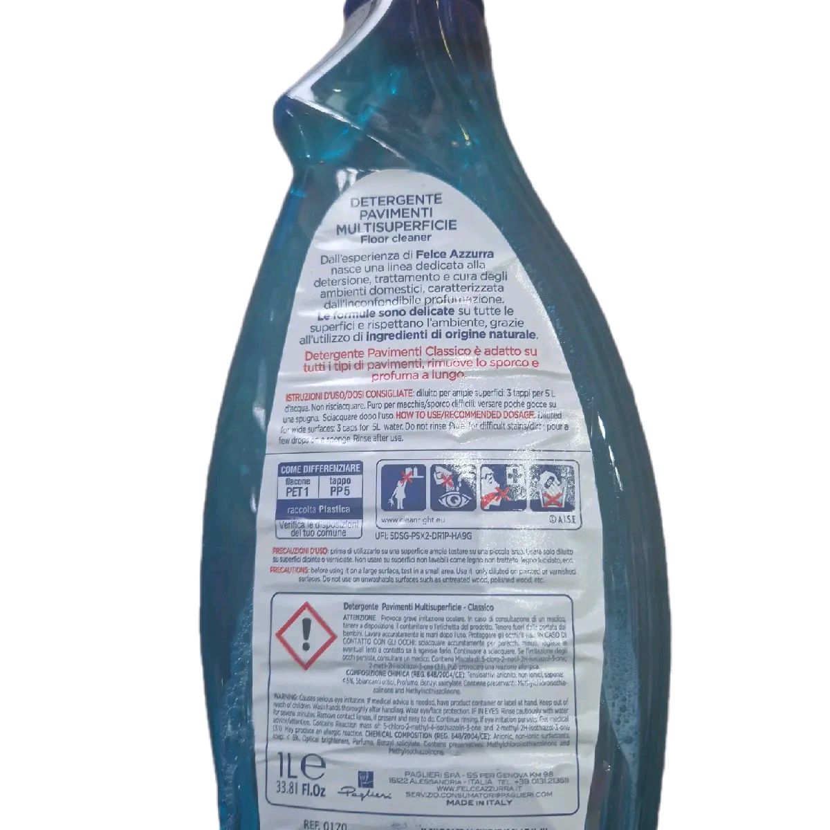 Felce Azzurra Italian Floor Cleaner 1L
