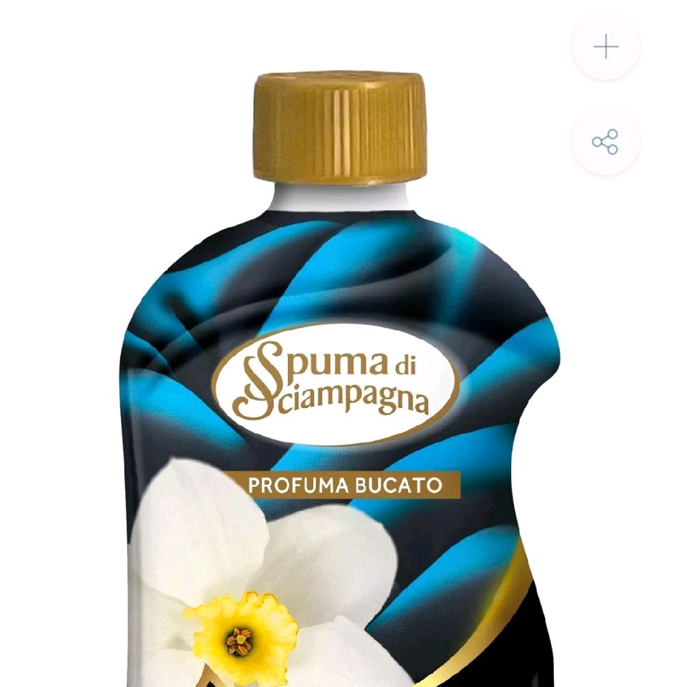 Spuma di Sciampagna Fresh Dew Laundry Perfume Booster 230ml with Essential Oils Fresca Rugiada Scented Fabric Softener
