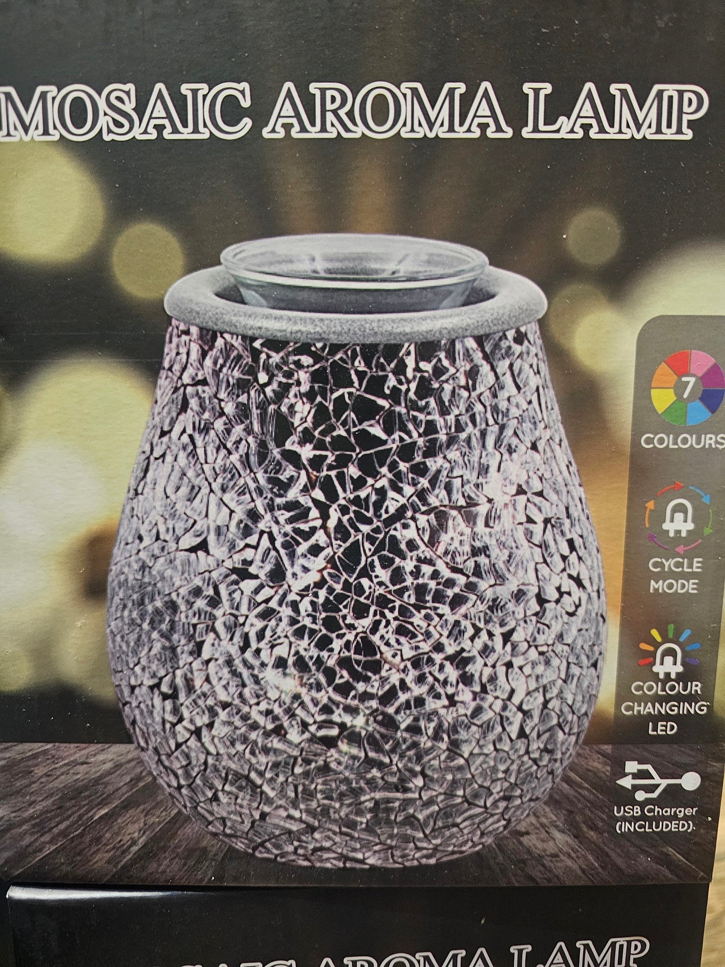 Desire Aroma Lamp Colour Change Mosaic