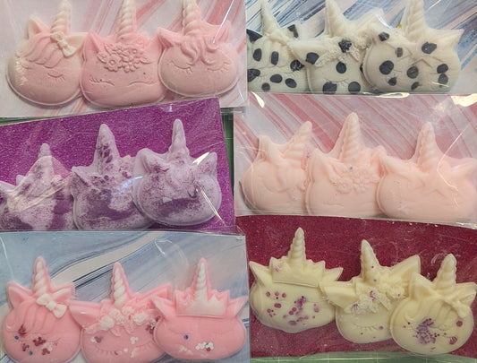 Pack of 3 Unicorn Wax Melts