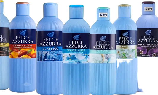 Felce Azzurra Italian Body Wash 650ml various scents to choose