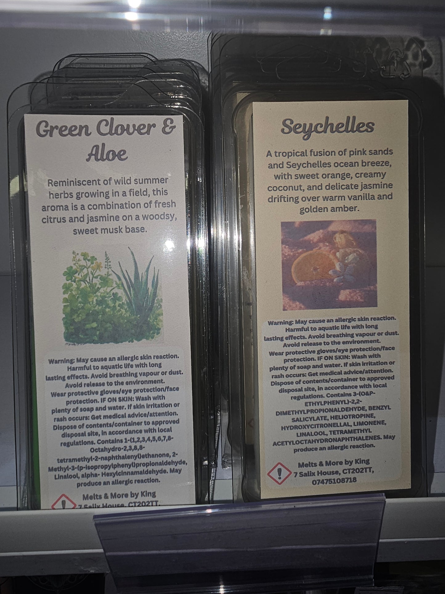 50g Scented Wax Melt Bars for Home Fragrance