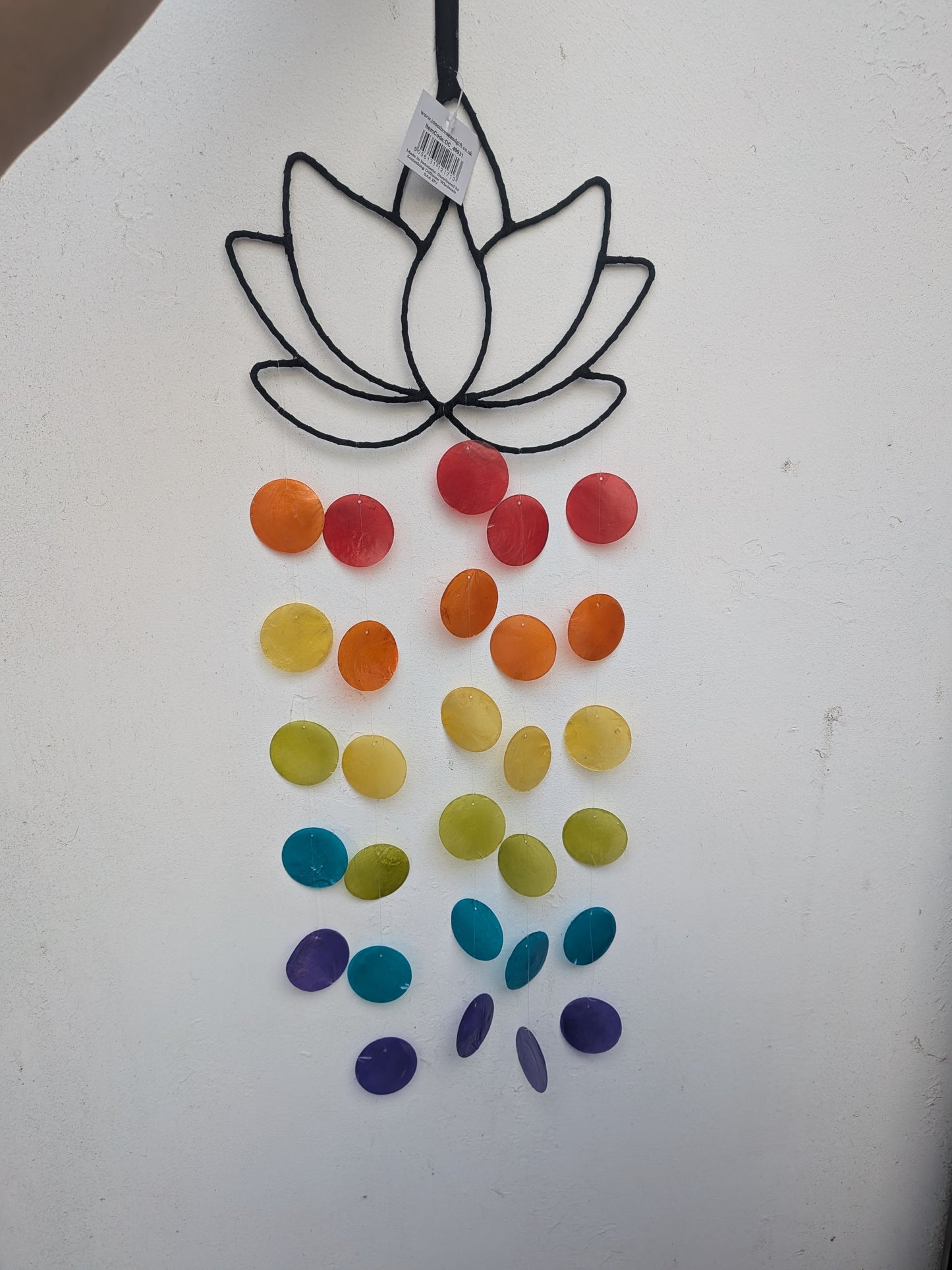 Lotus Leaf Chakra Wind Chime