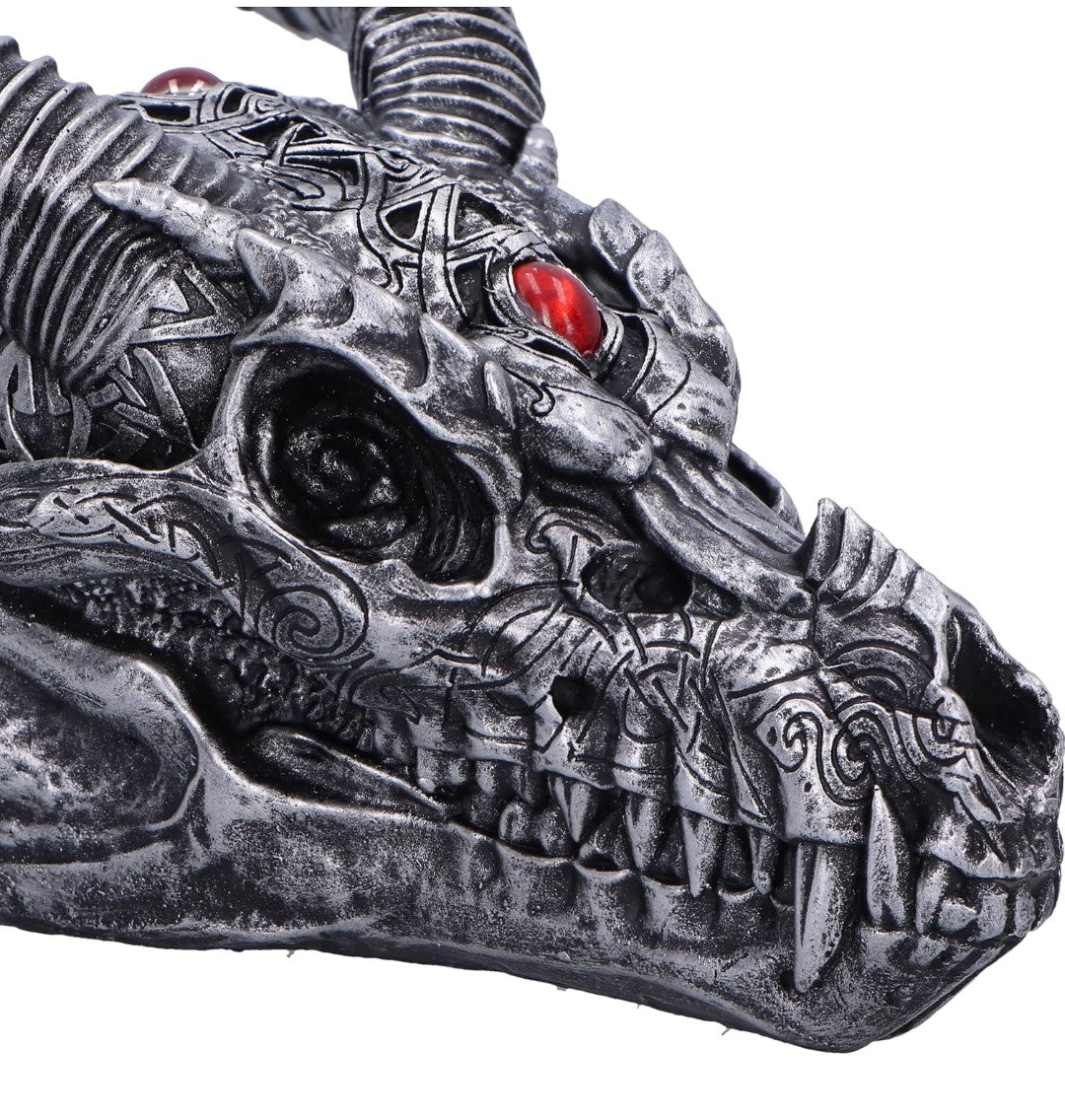 Nemesis Now Tribal Flame 21.5cm, Silver, Dragon Figure
Resin, Silver Dragon Ornament