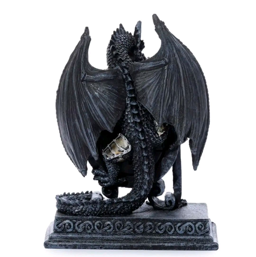 Dragon in Armour Mantle Clock
